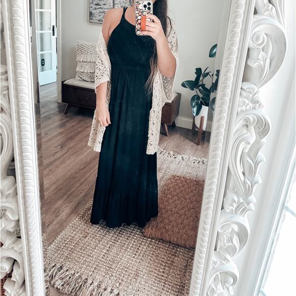 Total darling soft + flowy empire waist stretch maxi dress - Picture 5 of 6